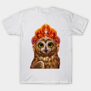 An owl in a kokoshnik T-Shirt